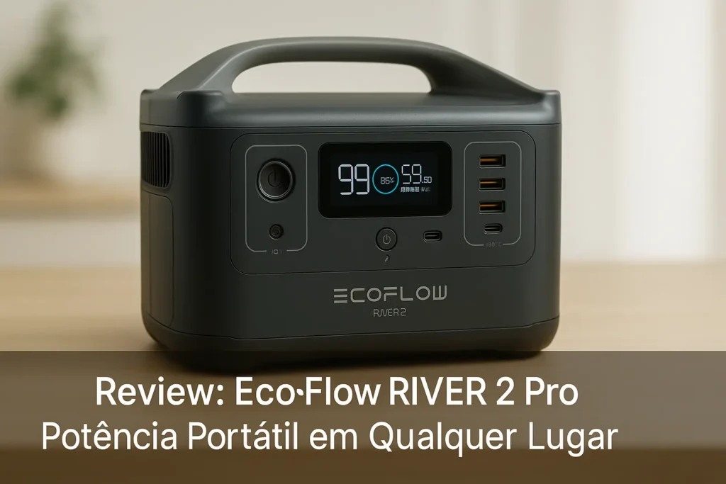 ECOFLOW RIVER 2 Pro: Potência Portátil em Qualquer Lugar