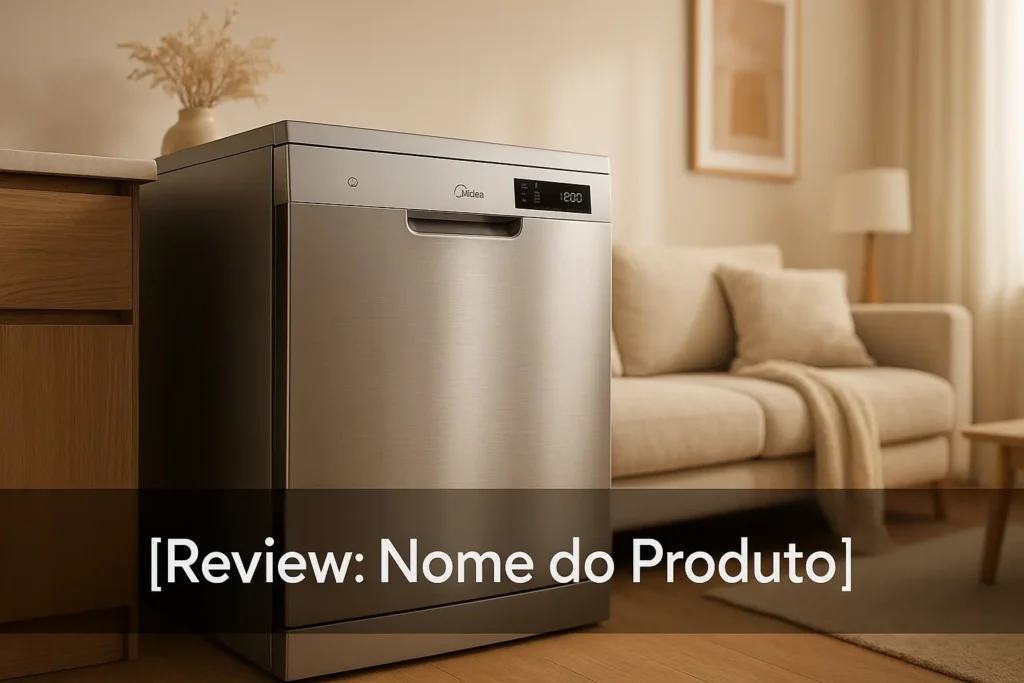 Lava Louças Midea 14 Serviços Smart Home Inox