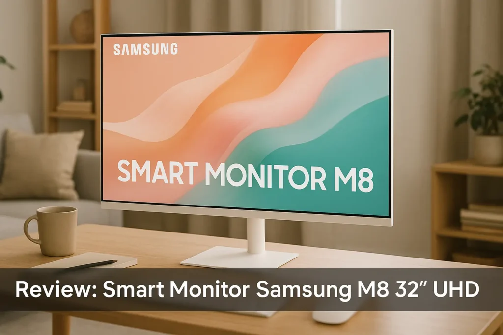 Smart Monitor Samsung M8 32 UHD: Plataforma Completa para Usuários Modernos