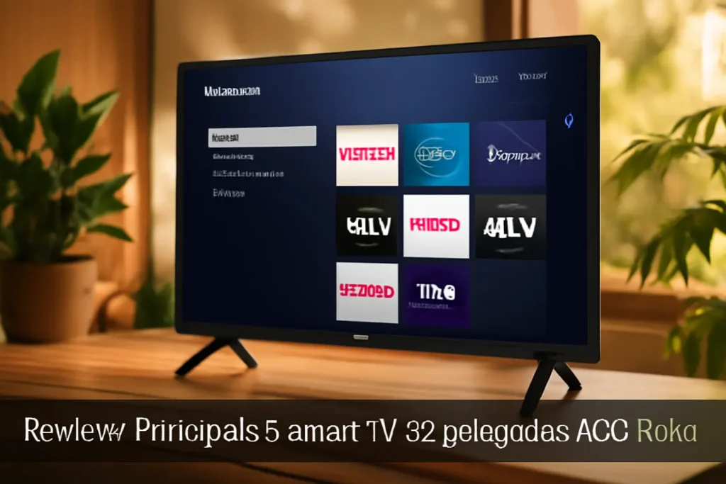 Principais 5 smart TV 32 polegadas AOC Roku