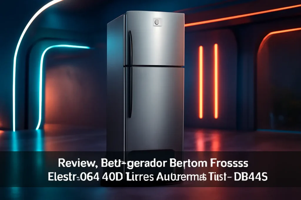 Refrigerador Bottom Freezer Electrolux 400 Litros Autosense Inox - DB44S