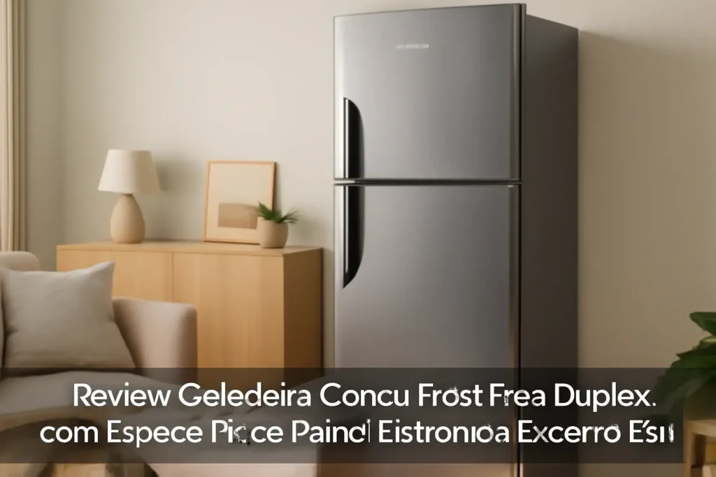 Geladeira Consul Frost Free Duplex com Espaço Flex e Painel Eletrônico Externo 451 litros