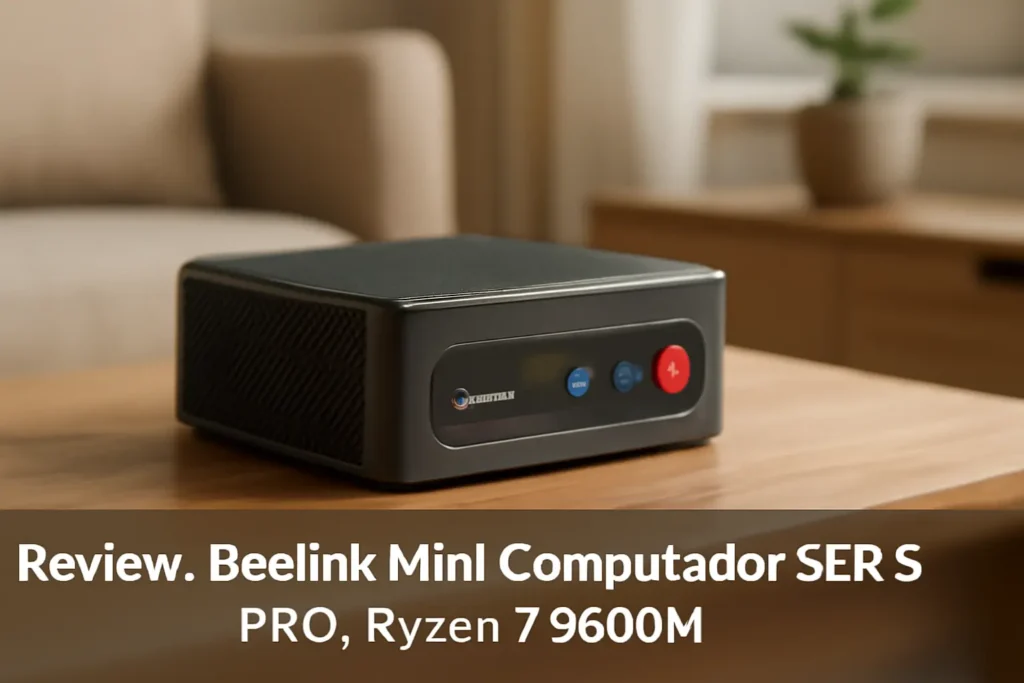 Beelink Mini Computador SER 5 PRO, Ryzen 7 5800H