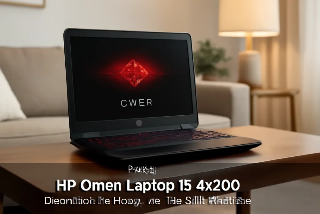 HP Omen Laptop 15-ax200 | Desempenho Poderoso e Design Elegante