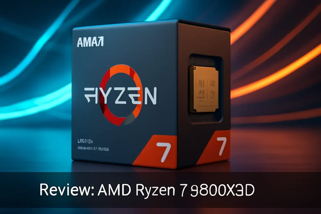 Processador AMD Ryzen 7 9800X3D 8-Core, 16-Thread: Alta Performance para Gamers e Profissionais