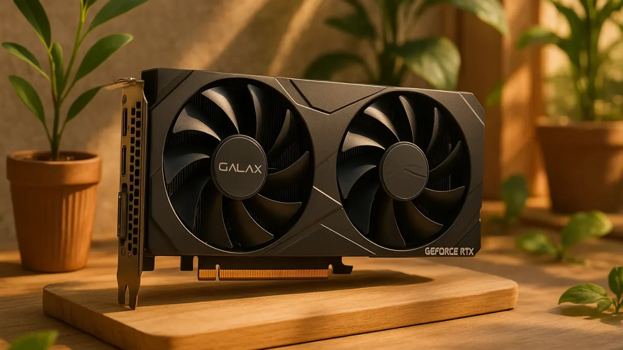 Placa de Vídeo GALAX RTX 4060 1-CLICK OC 2X V2: desempenho e eficiência para gamers
