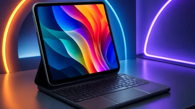 Bettdow Capa de Teclado para iPad Air 13 e iPad Pro 12,9 Polegadas