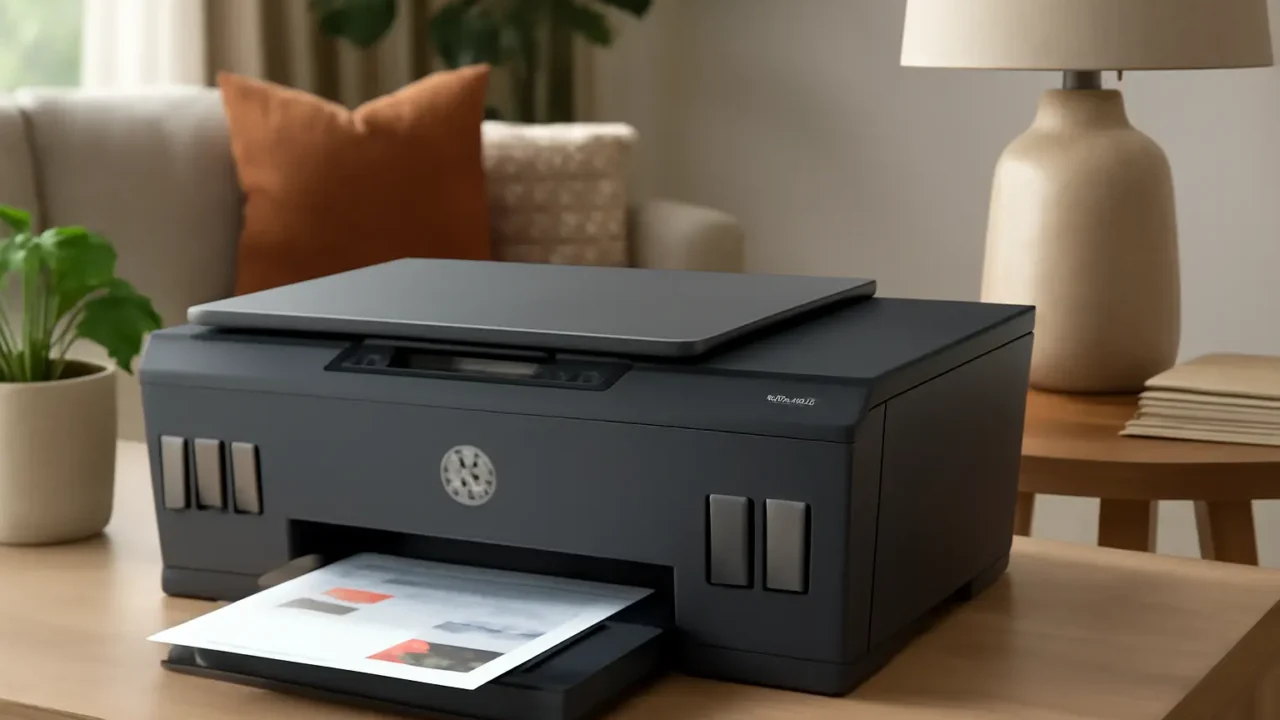 Impressora Multifuncional HP Smart Tank 754: Impressão Rápida, Conectividade Avançada e Economia de Tinta