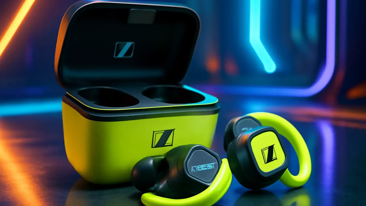 Sennheiser Consumer Audio Sport True Wireless Earbuds – Fones de Ouvido Bluetooth para Música e Chamadas