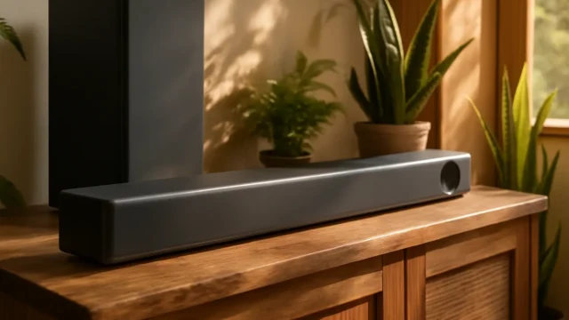 LG Sound Bar SNH5: 600W RMS, DTS Virtual X, Sound Sync Wireless
