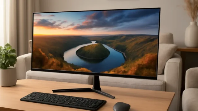 GRASEP Monitor Ultrawide 30 Polegadas QHD 2K – Tela VA 100Hz, 1ms, 21:9, Compatível com G-SYNC/FreeSync, 99% RGB