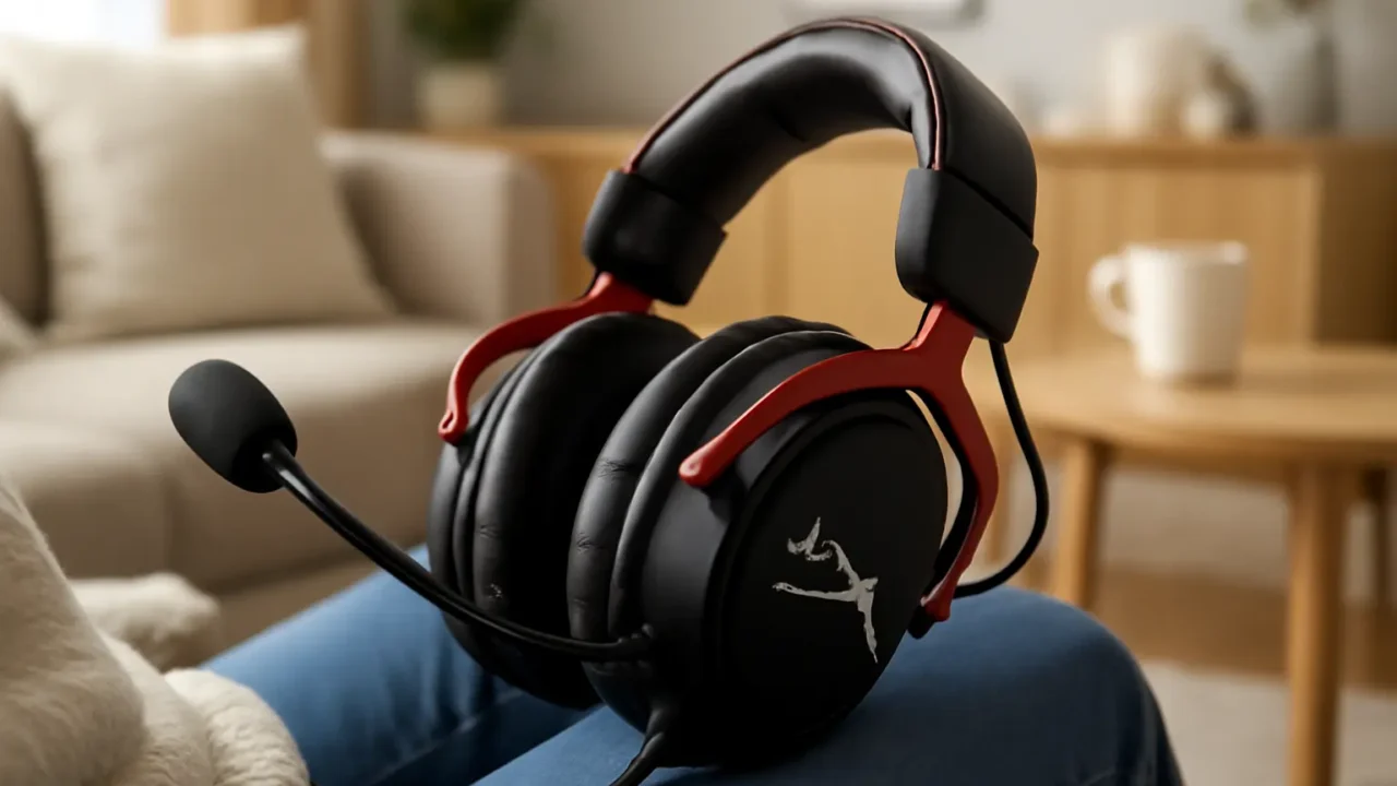 Headset Gamer HyperX Cloud III – Drivers de 53mm, Áudio DTS, Microfone de 10mm, USB-C e Fio de 3,5mm