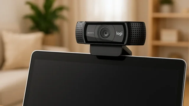 Logitech Webcam HD Pro C920: Qualidade Full HD com Correção de Luz