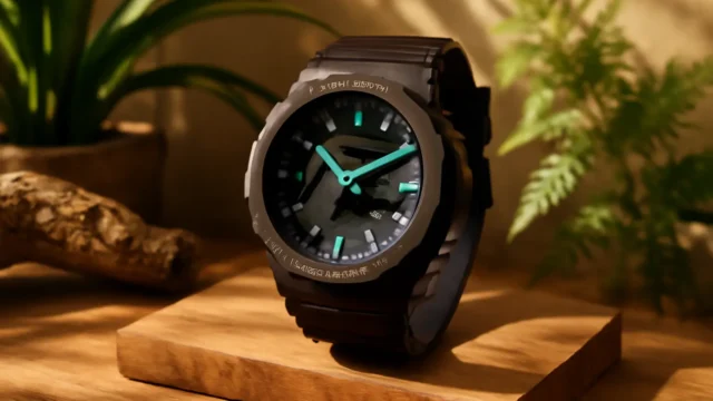 Relógio Casio G-Shock GA-2100-1A2DR Neon Accent Series: Estilo e Resiliência