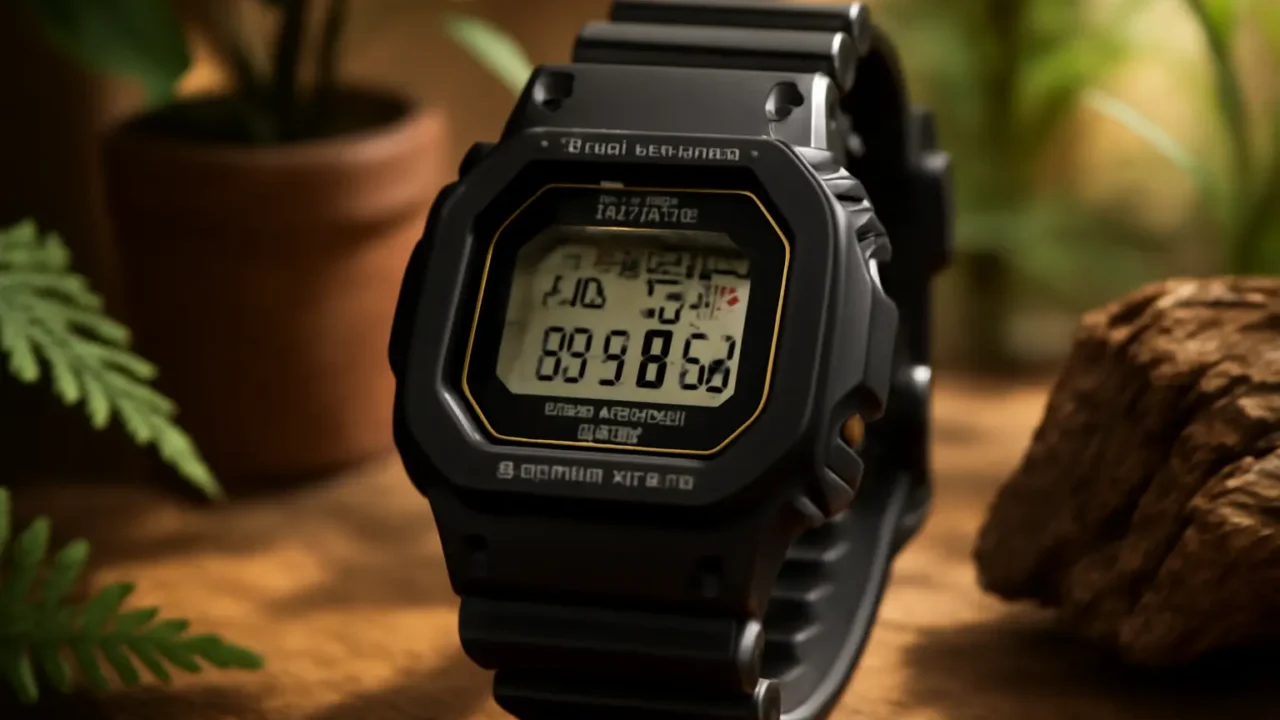 Relógio Casio G-Shock Tough Solar G-5600UE-1DR: Resistência e Funcionalidade