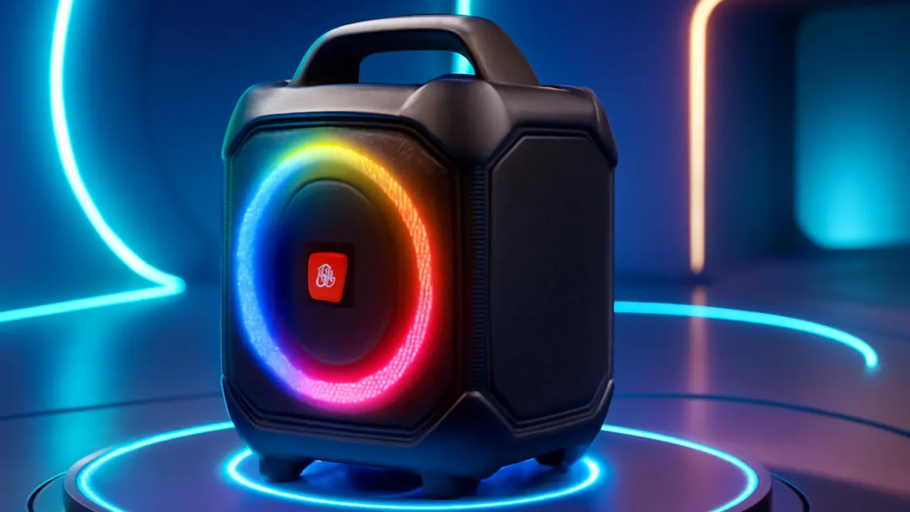 Caixa de Som JBL Bluetooth Partybox Encore - 100W de Potência e Design à Prova de Respingos