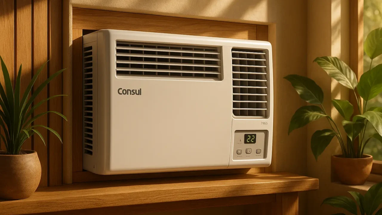 Ar-condicionado Janela Consul 7500 BTUs Frio com Controle