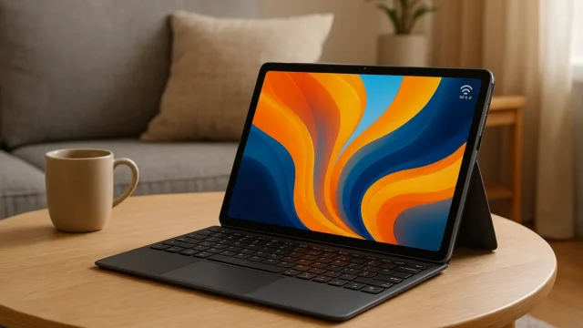 NOVOJOY Tablet 2 em 1 com teclado e Wi-Fi 6 surpreende pela versatilidade