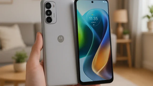 Smartphone Motorola Moto g05 com 12GB RAM Boost e Câmera de 50MP