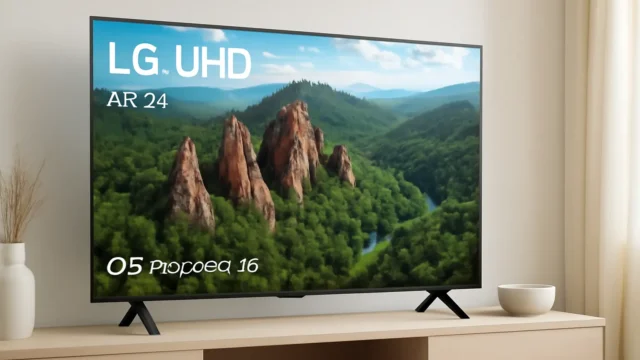 Smart TV 4K 55" LG UHD 55UT8050 com Processador α5 Ger7 e Alexa Integrada