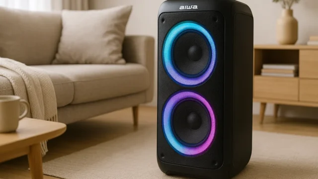 PartyBox AIWA PB-07: desempenho real