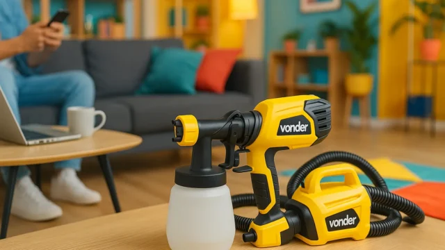 Máquina de Pintura Vonder: uso real no dia a dia