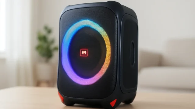 JBL Partybox Club 120 - Altifalante Portátil com Bluetooth 5.4, 160W de Potência, Luz LED, Resistente à Água IPX4