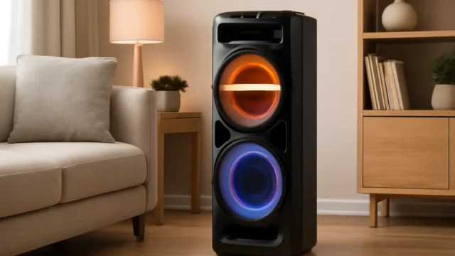 Torre de Som AIWA T2W-02 2300W: Potência e Estilo para Sua Festa
