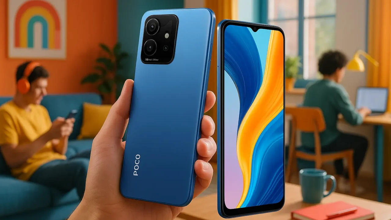 Xiaomi POCO C65 8GB+256GB: Tela Fluida e Bateria Gigante