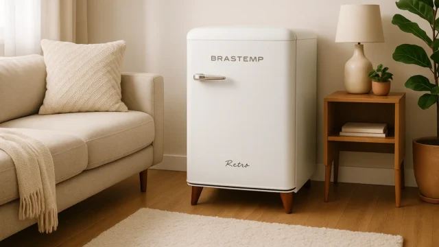 Frigobar Brastemp Retrô 76 Litros Classic White