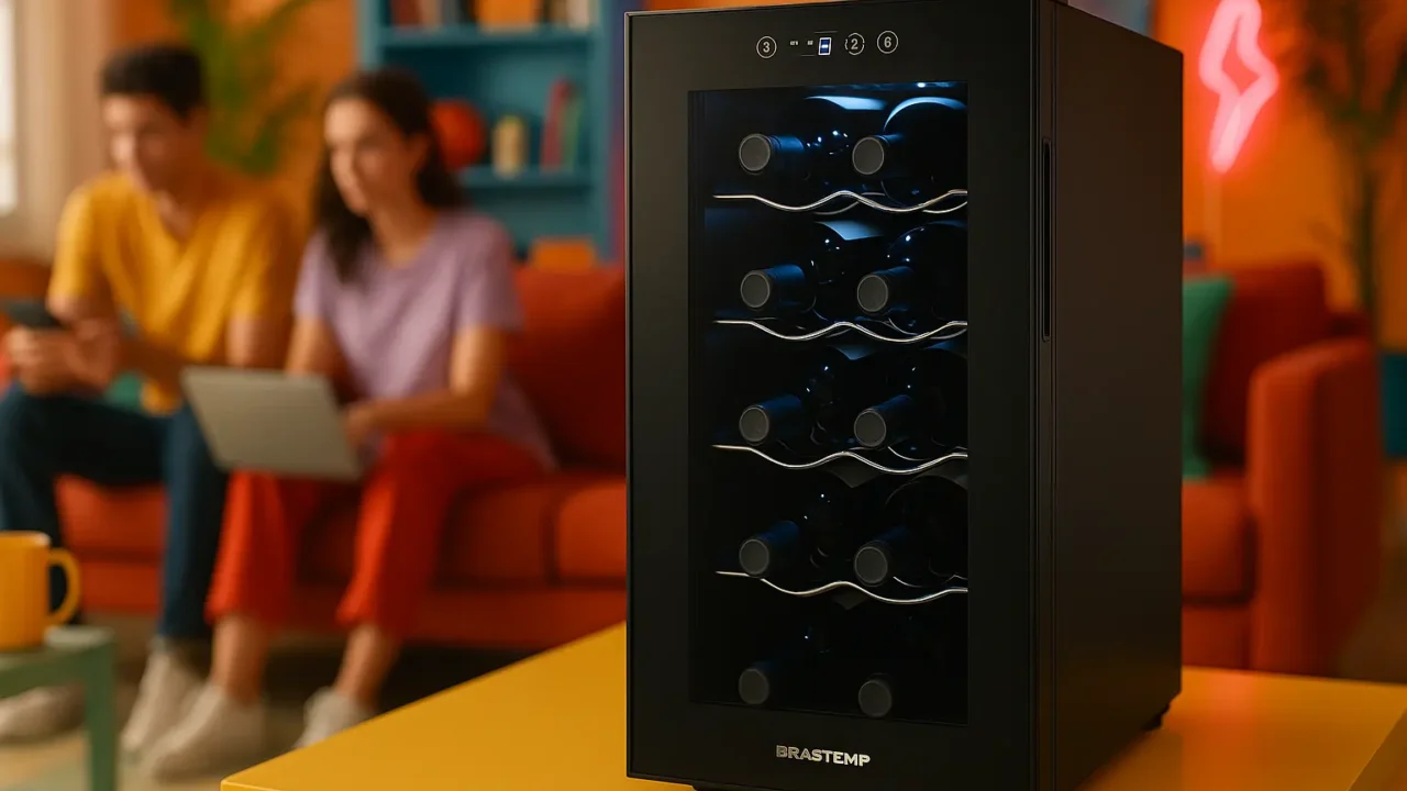 Adega Climatizada Brastemp 12 Garrafas All Black