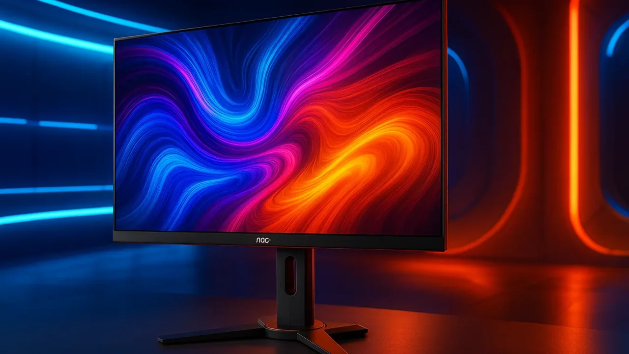 Monitor Gamer AOC 27" 180Hz 0,5ms IPS com Ajuste de Altura