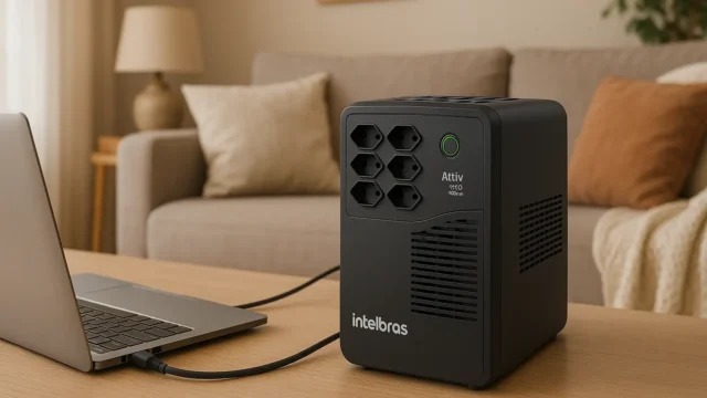 Nobreak Intelbras Attiv Seno 1000VA com 8 Tomadas