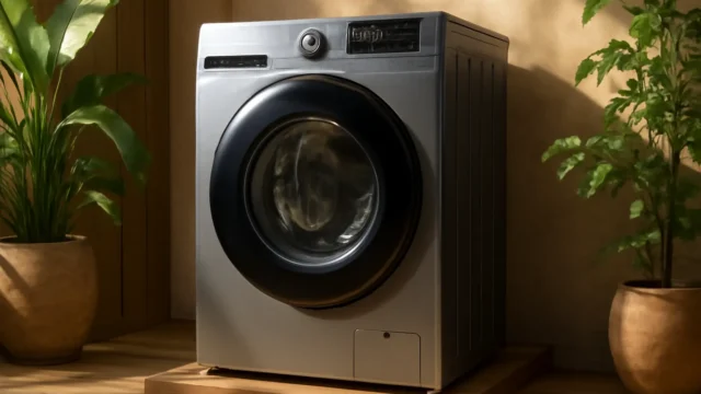 Samsung Lavadora de Roupas Digital Inverter Porta Black WW11T Inox 11kg 220V