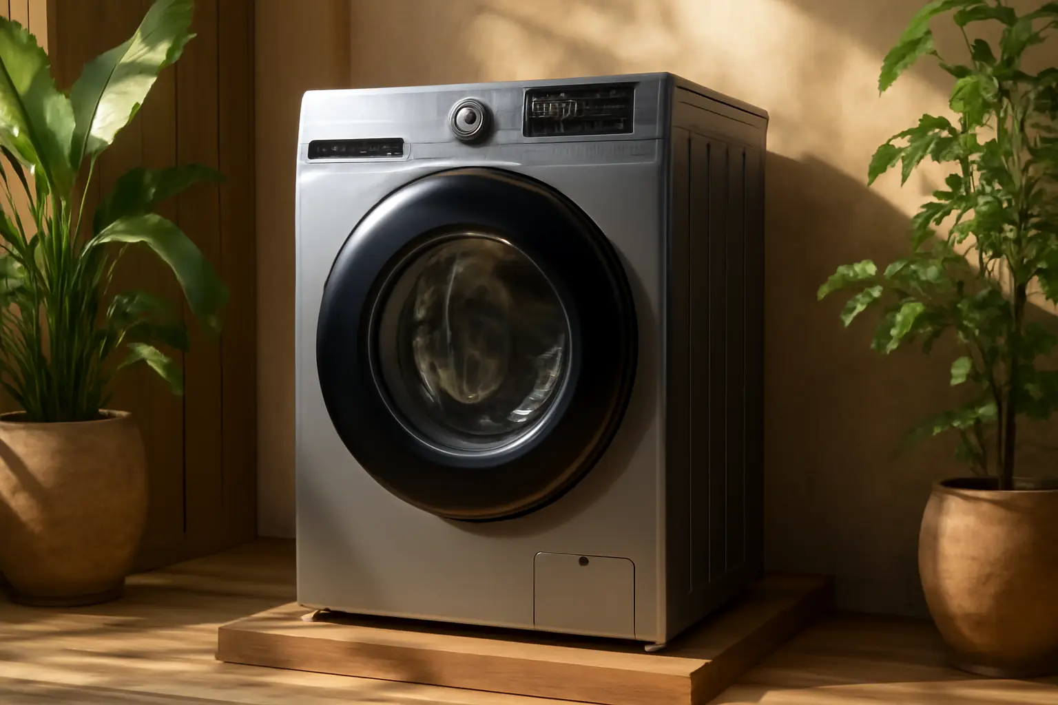 Samsung Lavadora de Roupas Digital Inverter Porta Black WW11T Inox 11kg 220V