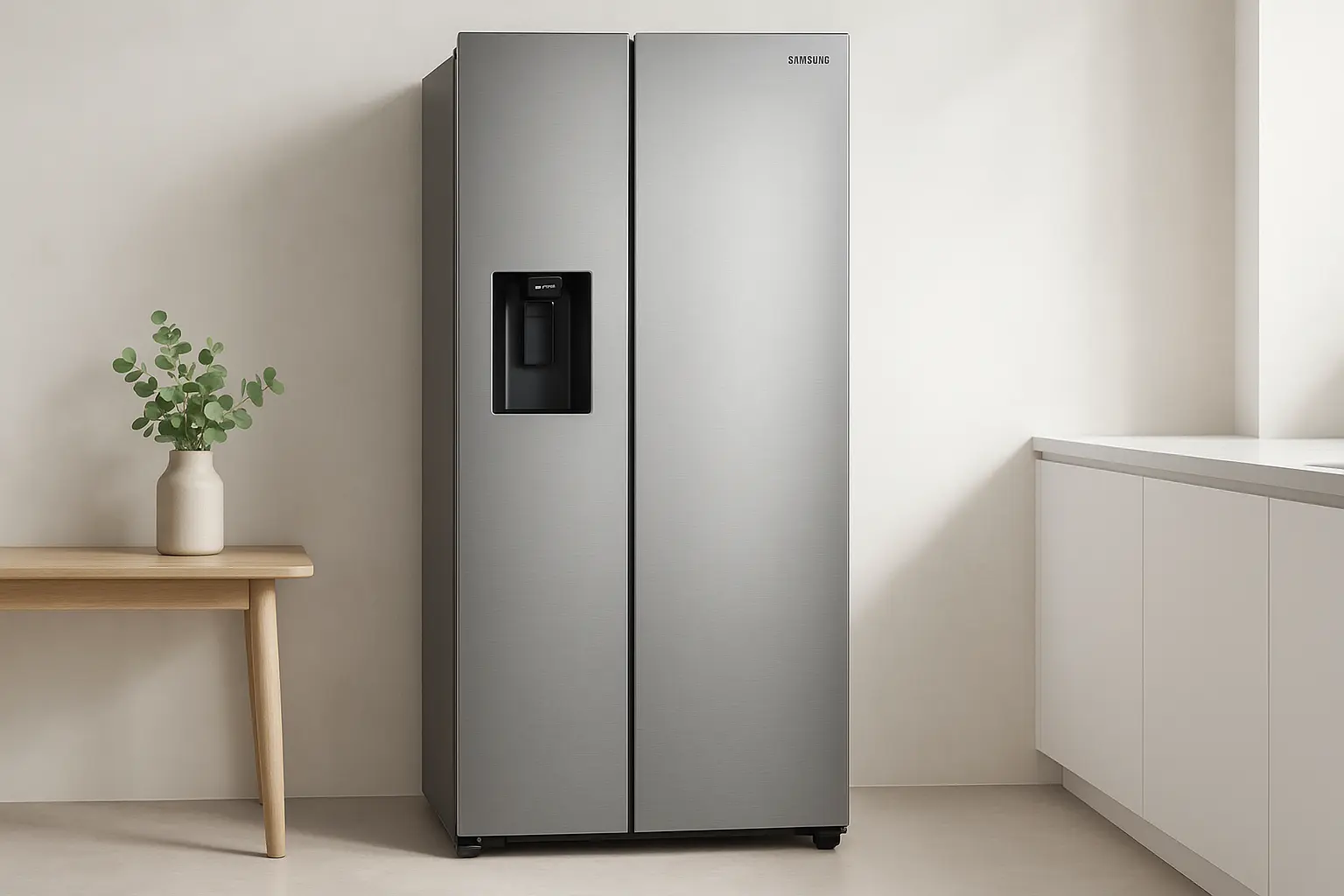 Samsung Geladeira Side by Side SmartThings RS57 Inox 564L