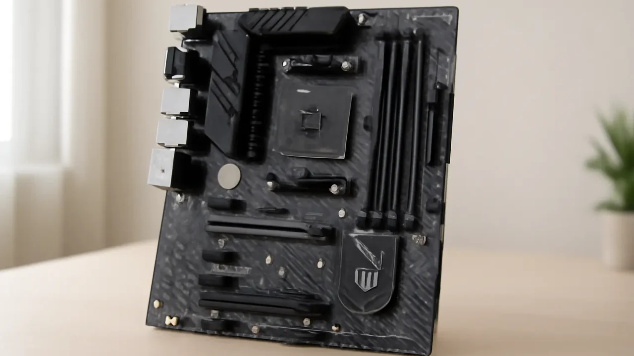 Placa Mãe Asus TUF GAMING B550M-PLUS AM4 DDR4 mATX: Performance e Durabilidade