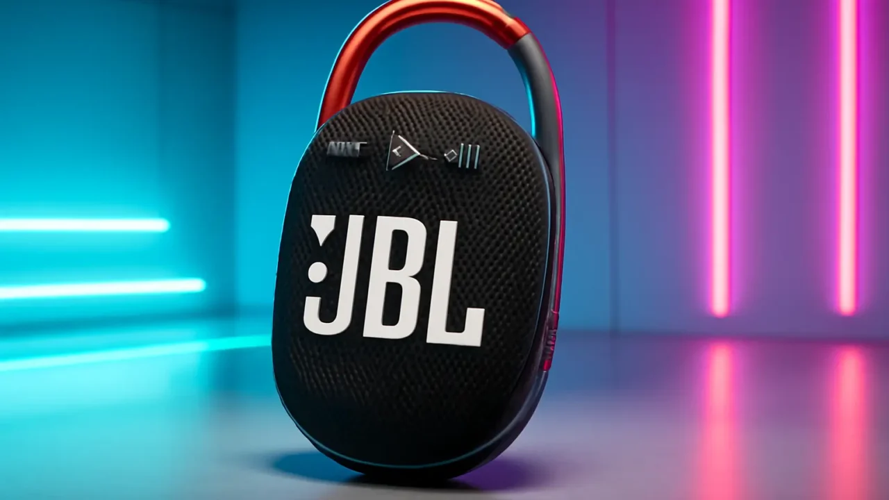 JBL Clip 4 – Alto-falante Bluetooth portátil com som imersivo e design compacto