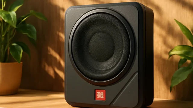 Caixa Ativa Amplificada JBL SW68A-MS Subwoofer Slim 100W RMS - Eletrônicos e Tecnologia