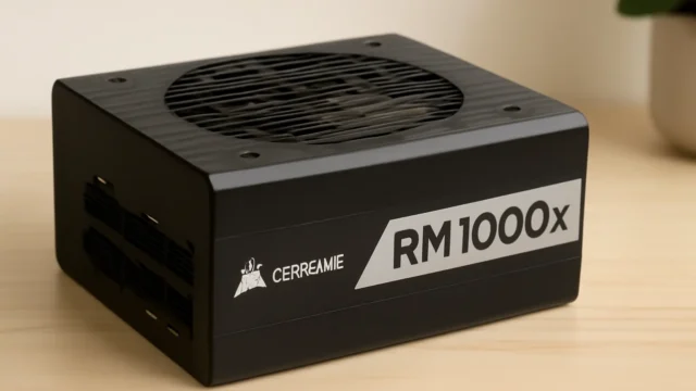 Fonte Corsair RM1000x, 1000W, 80 Plus Gold, Modular, Preto