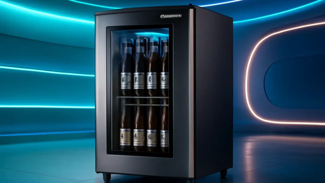 Cervejeira Eos Bierhaus 100L Frost Free Inox Titanium ECE110