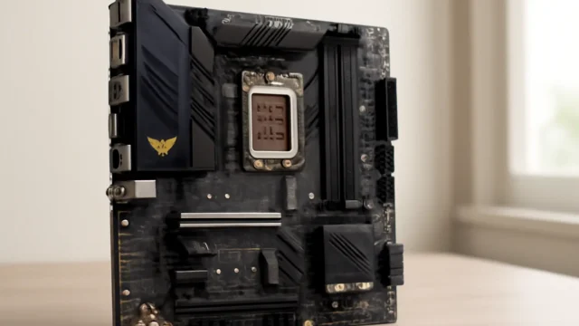 Placa Mãe Asus TUF GAMING B760M-E D4: Robustez e Desempenho para sua Montagem