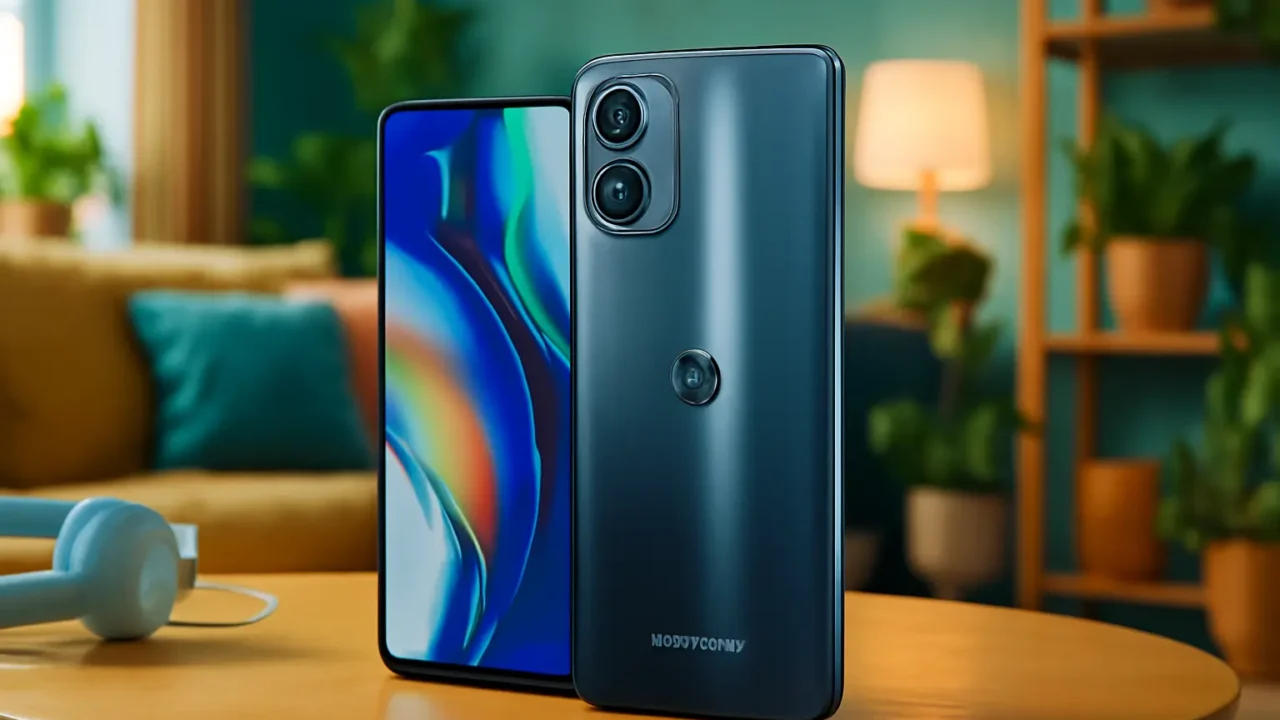 Smartphone Motorola Moto g55 5G - 256GB 16GB RAM + 50MP Câmera AI