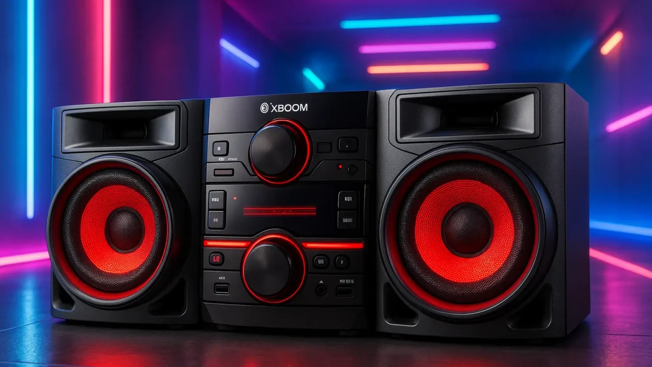 Mini System LG XBOOM CK43N: Graves Reforçados e Bluetooth