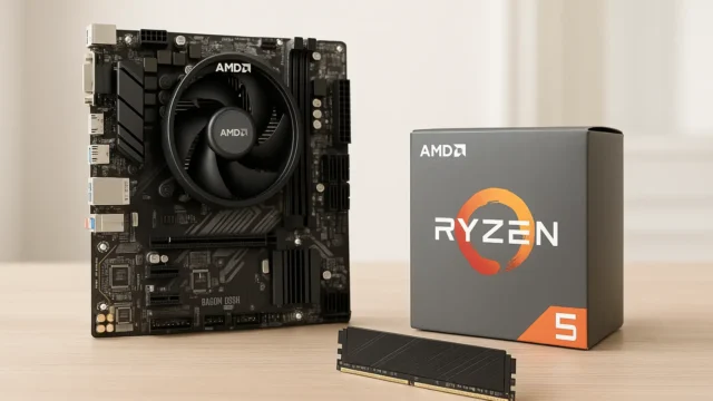 Kit Upgrade AMD Ryzen 5 5600GT com DDR4 3200MHz: Potência e Praticidade