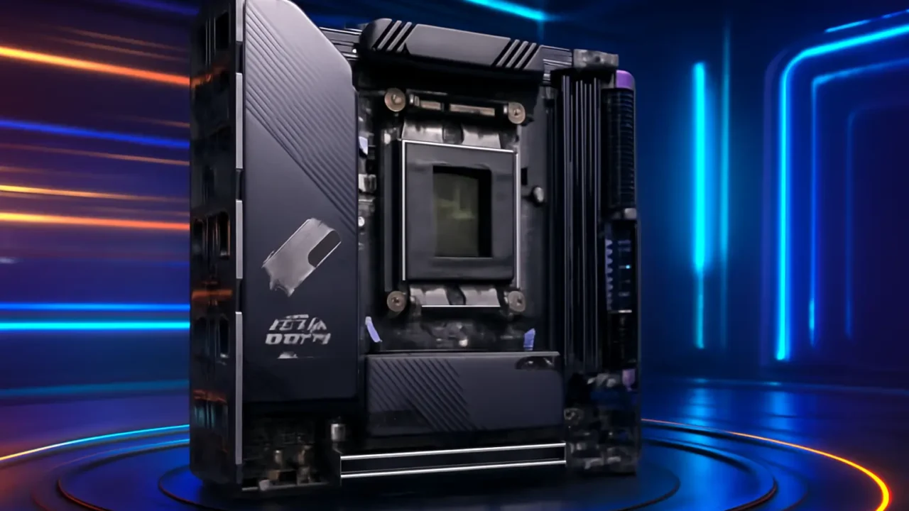 GIGABYTE Placa-mãe B850I AORUS PRO AMD AM5 LGA 1718: Mini-ITX, DDR5, PCIe 5.0, WIFI7