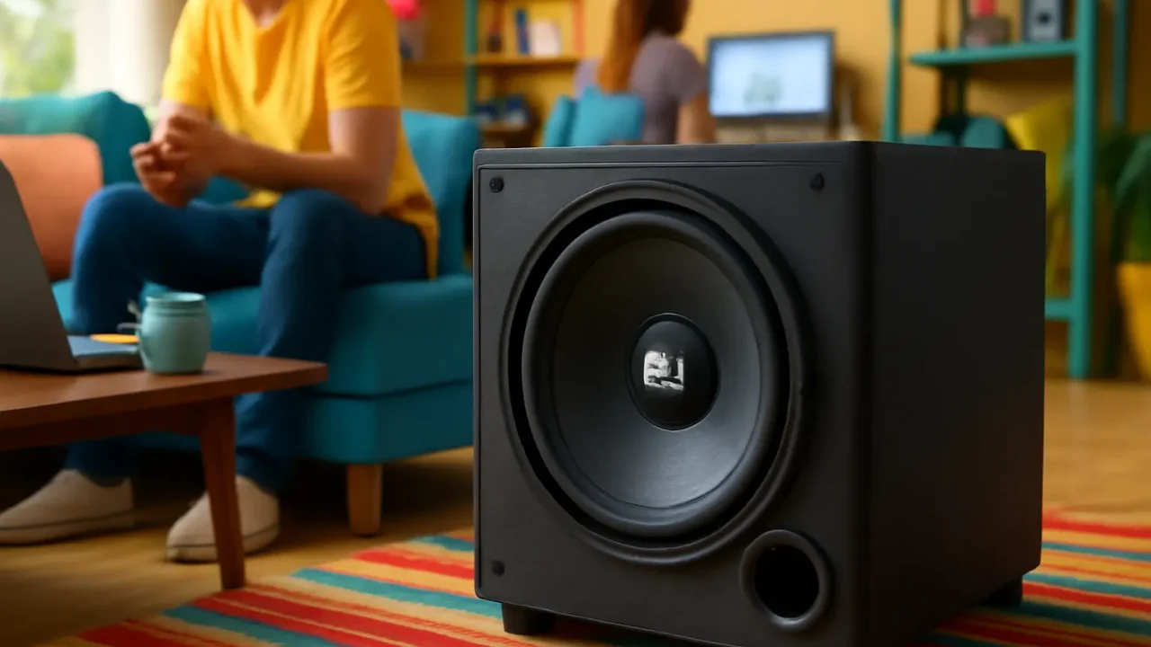 JBL Stage 220p Subwoofer Ativo 12" 300W RMS Bass Reflex Bivolt Preto