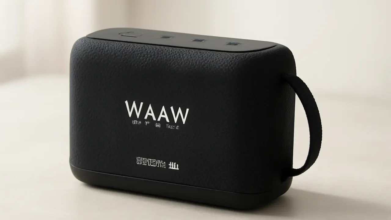 WAAW by ALOK Caixa de Som INFINITE 100 Bluetooth: Potência e Imersão Sonora