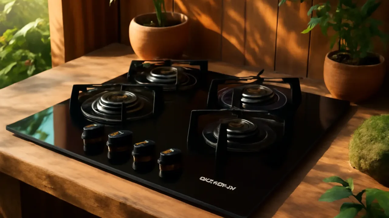 Cooktop 4 Bocas Brastemp com Dupla Chama e Timer Touch - BDT62AE BIVOLT