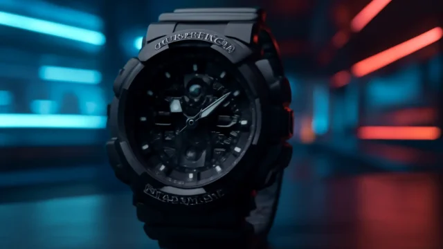 Relógio Masculino Casio G-Shock Anadigi GA-100-1A1DR - Preto